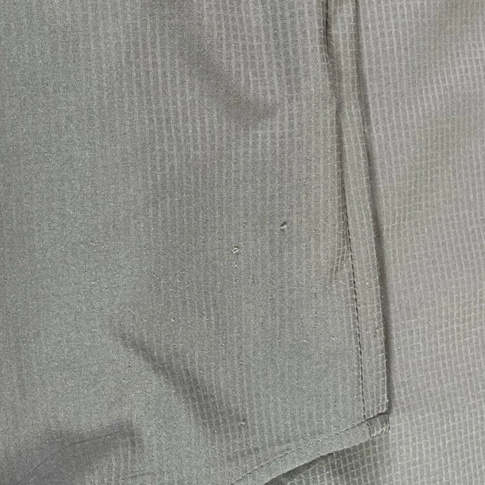 Ariat Tek Button Down Shirt Mens Med Gray  Performance Heat Series Button Up - Picture 14 of 14